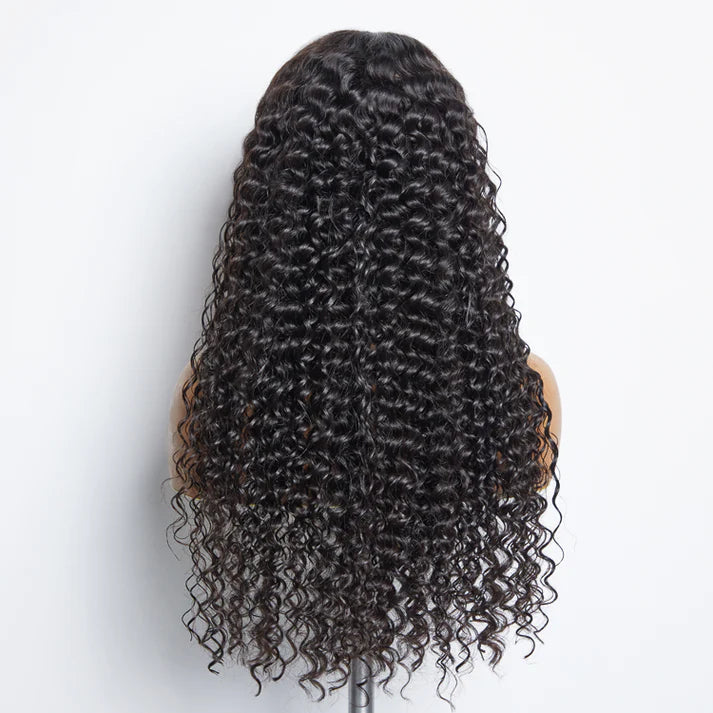 5x5 Glueless Lace Closure Wig Deep Wave