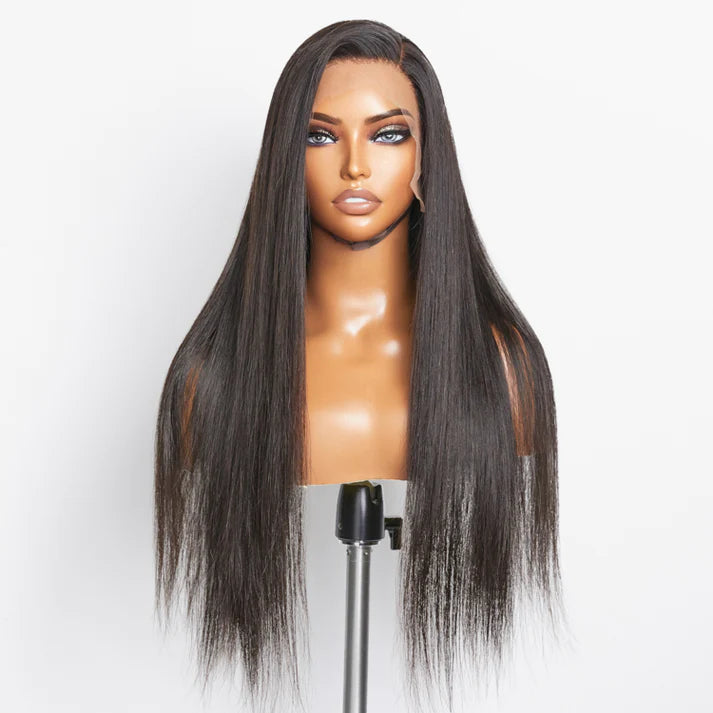 13x4 Straight Transparent Lace Front Wig