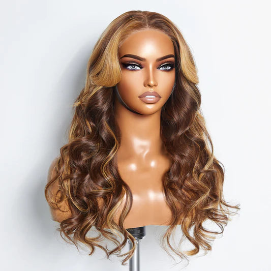 24 Inches 5"x5" Wear & Go Body Wave Glueless Wig